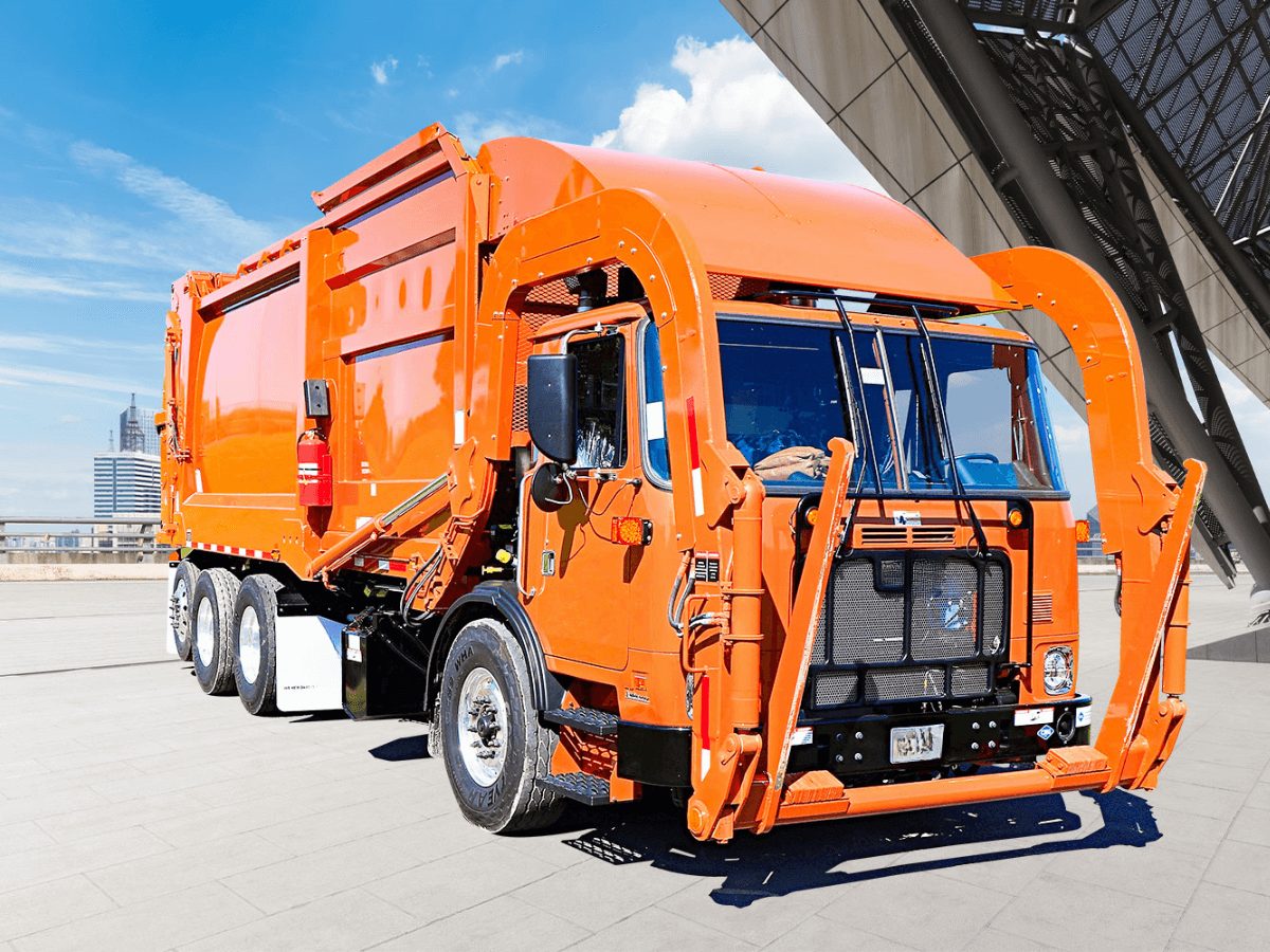 Front Loader Garbage Truck Pilotruck