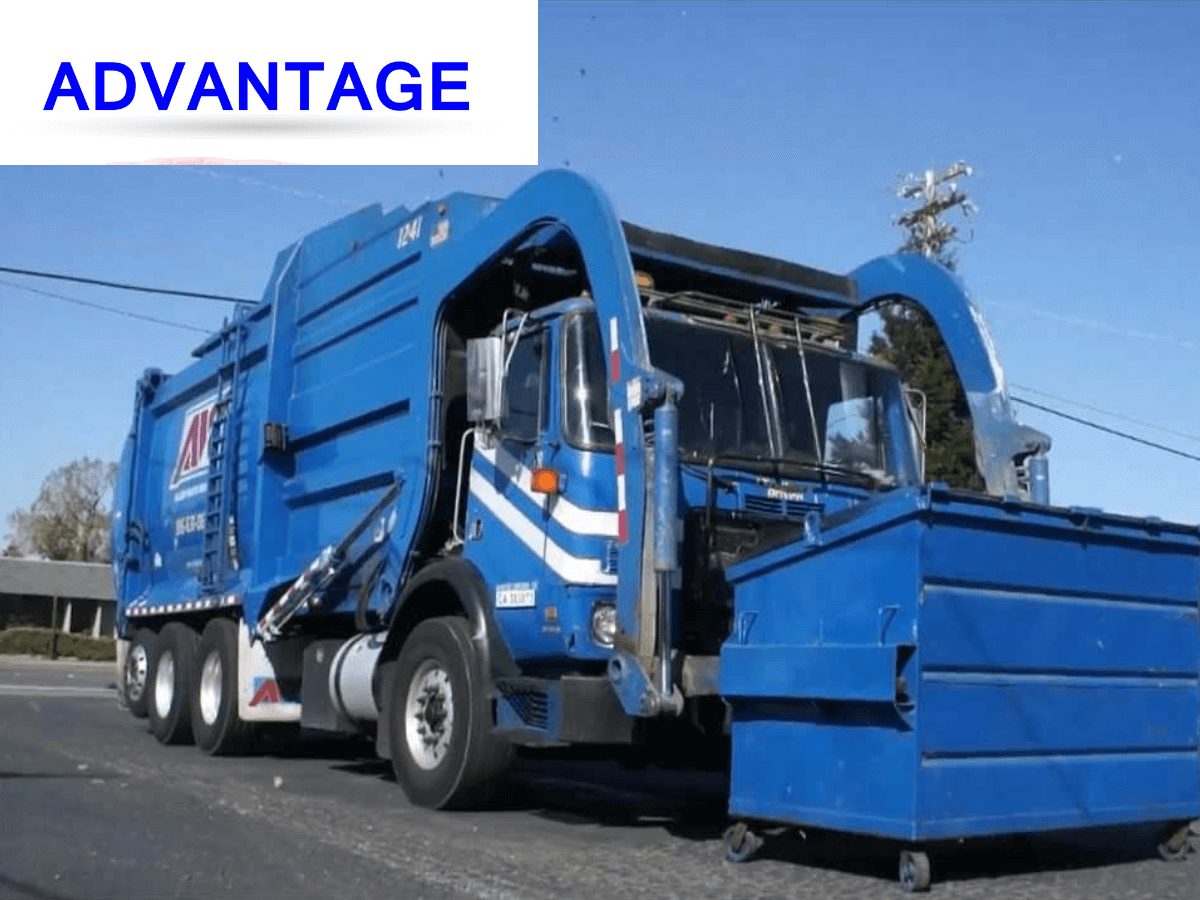 Front Loader Garbage Truck Pilotruck