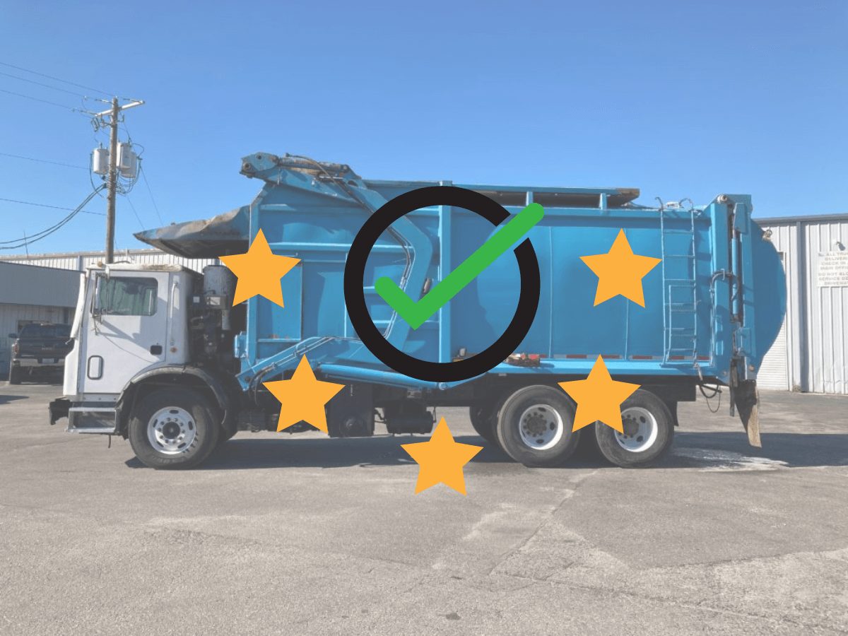 Front Loader Garbage Truck Pilotruck