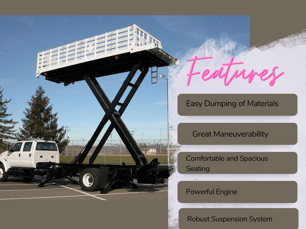 Scissor Lift Dump Truck Pilotruck