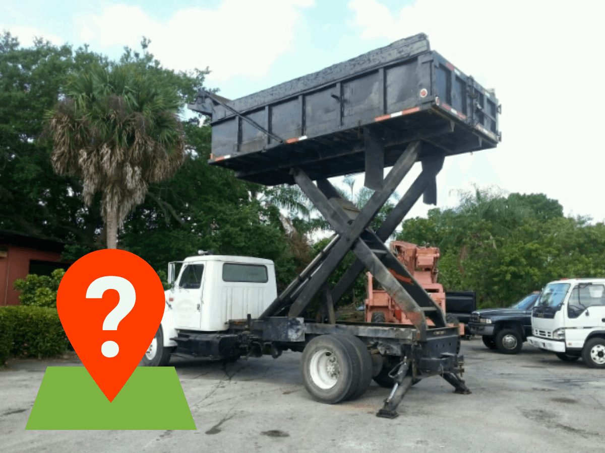 Scissor Lift Dump Truck Pilotruck