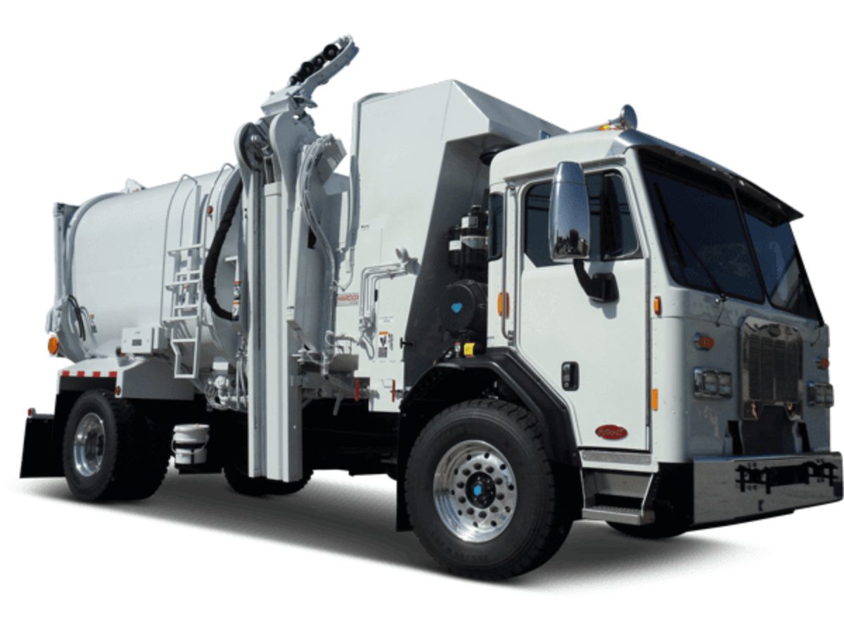 Side Loader Garbage Truck Pilotruck